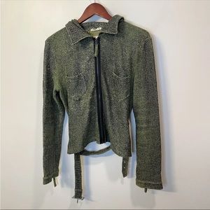 Vintage Jean Paul Gaultier Femme 2004 Zip Up Top